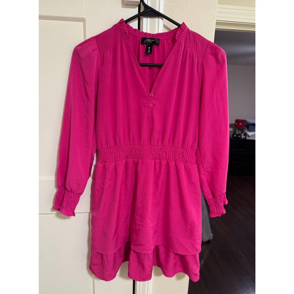 Bloomingdale’s Aqua Brand Big Girl’s Pink Dress size 12 - Picture 1 of 6